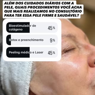 E aqui tem muita produção de colágeno ✨🙌🏻 

Mas não tem bioestimulador de colágeno, nem preenchime