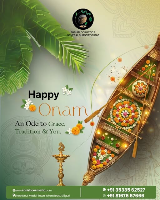 May the spirit of Onam fill your life with grace, prosperity, happiness and togetherness. 🌼✨

Wishi