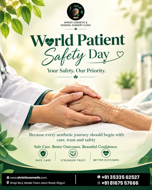 Every aesthetic journey begins with one essential promise — your safety comes first. 💚

This World 