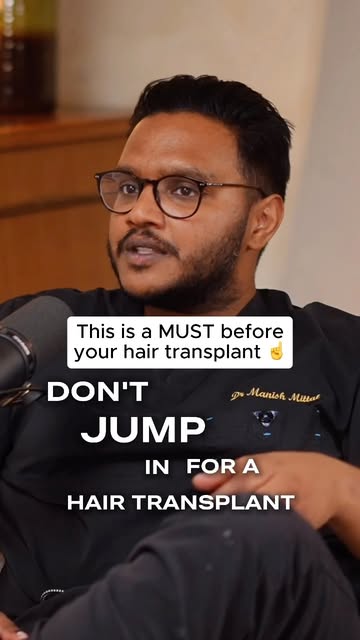 Please understand this before going for a hair transplant, otherwise you run into a big issue a coup