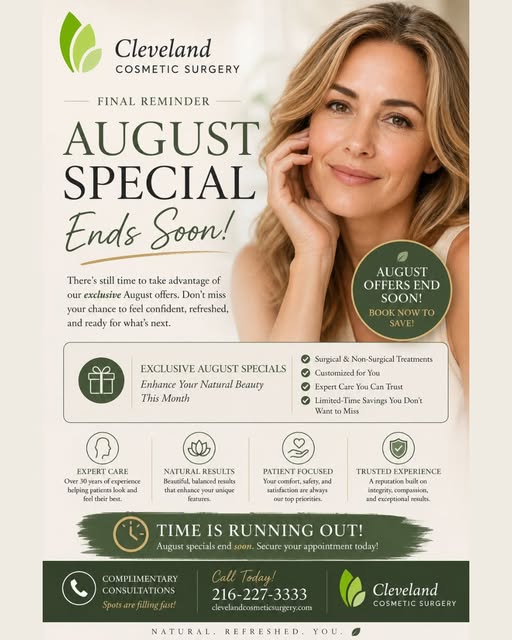 ⏰ Final Reminder: Your Refreshed Look Starts Here.

There's still time to take advantage of our Augu
