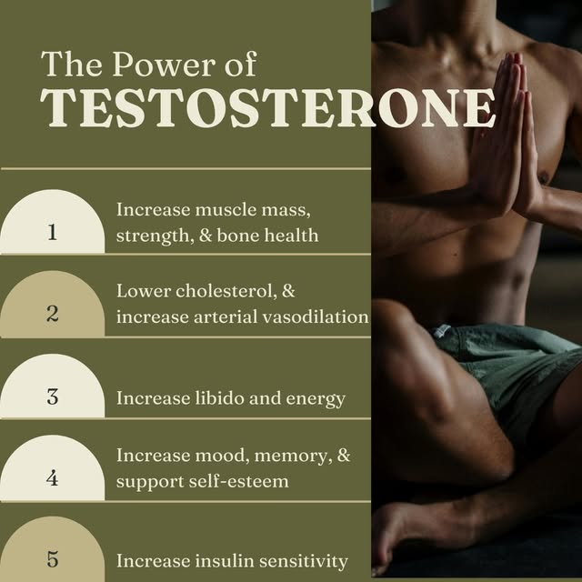 💪 The Power of Testosterone 💪

Testosterone isn’t just for men—it’s essential for everyone’s healt