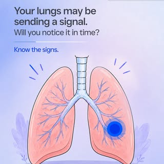 This World Lung Cancer Day, remember early signs can be easy to miss.

A persistent cough, breathles