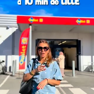 Un @lidlfrance outlet à 10 minutes de Lille, allez hop on va voir ça : 190 rue Lalau Marquette-lez-L