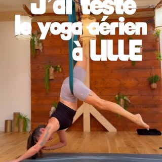J’ai testé @lesyogislille et son yoga aérien 😜
#lille #lillemaville