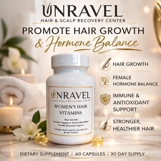 Revitalize Your Hair & Enhance Your Wellness with Unravel Women's Hair Vitamin!
Click link to shop! 
