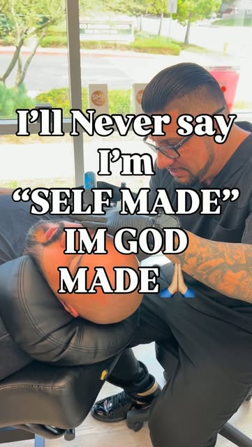 I’ll never call myself “self-made.” 🙏

Every door that opened, every lesson through the struggle, e