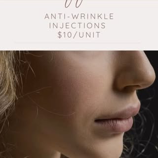 Anti-Wrinkle Injections $10/unit this week only! DM to book your spot 🪞💉✨

#schaumburg #botox #pla