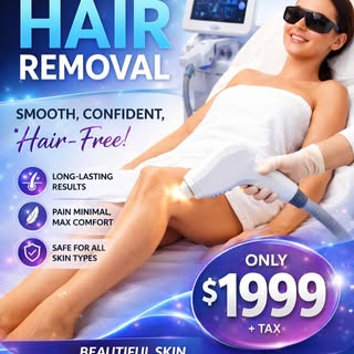 Smooth Skin Starts Here ✨

Discover Laser Hair Removal at Toronto Beauty Clinic!

Say goodbye to sha