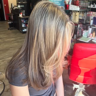 Brightened up this girly with a partial foil!