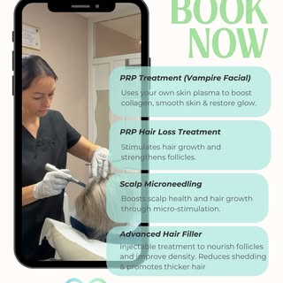 Your journey to healthier hair & glowing skin starts here ✨
From PRP to advanced hair fillers, all t