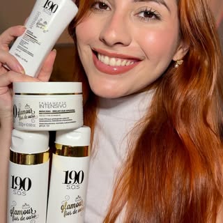 ✨ Glamour Fios de Ouro chegou pra devolver o brilho que seu cabelo merece! ✨
Indicado para todos os 