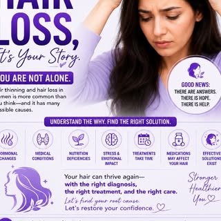 It's Not Just Hair Loss… It's Your Story.

Hair thinning can affect much more than your appearance—i