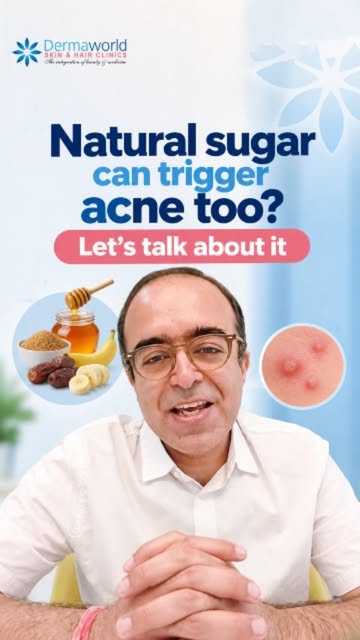 Think fruits can’t affect acne just because they’re “natural”? 🍉🥭 Think again.

Acne isn’t only ab