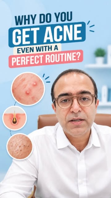 Same Food, Same Routine… So Why Do YOU Get Acne? 🤔

Acne isn't just about what you eat! Excess oil 