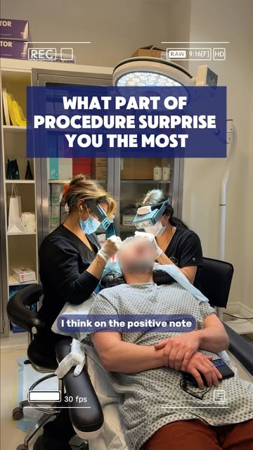 We asked him mid-surgery what surprised him most. He didn’t say the result. 👀
He said the conversat