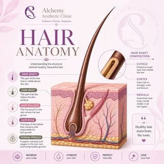 ✨ Healthy hair starts at the roots! 🌿
Know your hair anatomy and give your scalp the care it deserv