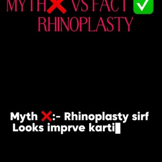 ❌Myths VS ✅Facts
 Book your consultation today ! 

📞 Call/WhatsApp: 99740 71055
📍Ground Floor, GLC