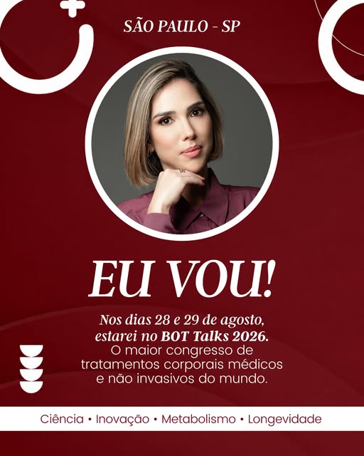 Nos dias 28 e 29 de agosto, minha agenda será em São Paulo para acompanhar o BOT Talks 2026.

Consid