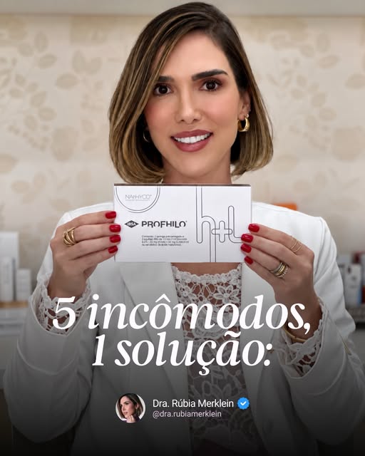 5 incômodos diferentes e uma proposta de tratamento que vai muito além de “preencher”. 

O Profhilo 