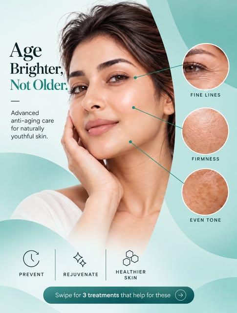 Age brighter, not older. ✨
Healthy, youthful-looking skin is all about the right care at the right t