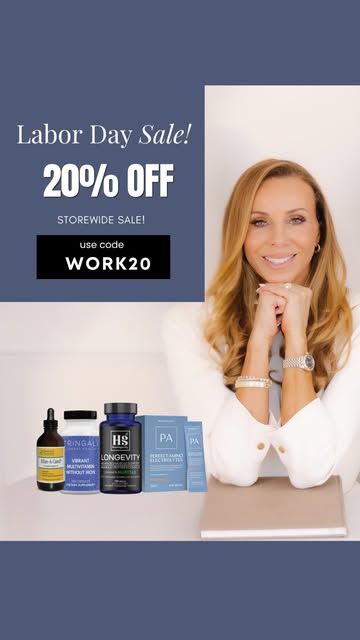 🇺🇸 Use code: WORK20

20% OFF Supplements*

Link in bio: shop.tringali-health.com

Some exclusions 