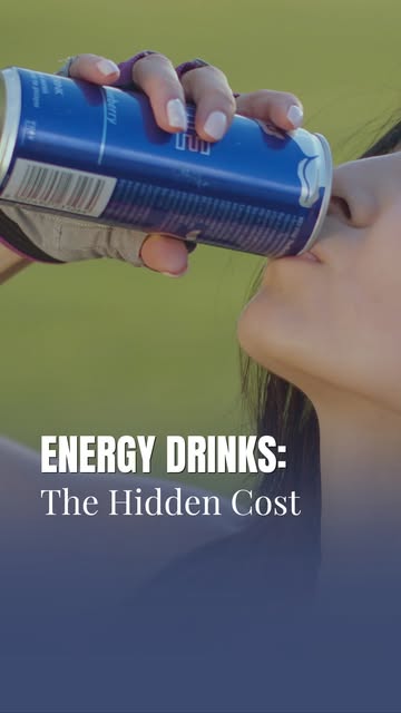 If you need an energy drink every day just to make it through the day, it may be worth asking a diff