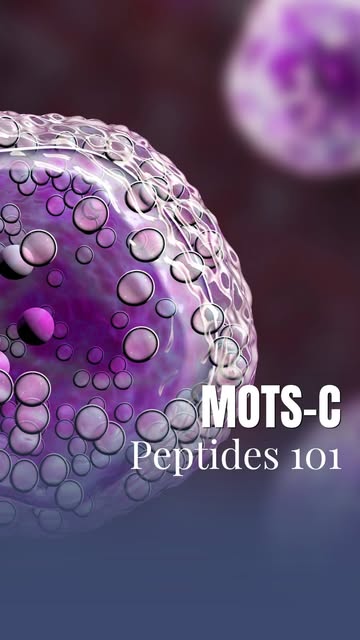 What if your mitochondria did more than just make energy? 🧬

Meet MOTS-C, a naturally occurring mit