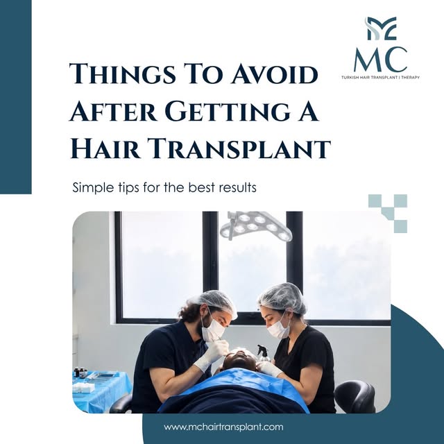 Things to avoid after getting a hair transplant!⚠️Knowing what to avoid is just as important as know