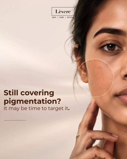 What you see on the surface is only part of the story.

Pigmentation can have different causes, whi