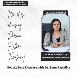🌟 “When you look good, You feel good.”
👩‍⚕‍ Dr. Sonu Radadiya- M.B.B.S, D.D.V, D.A.M (Canada) (Der