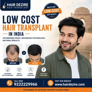 Low cost hair transplant