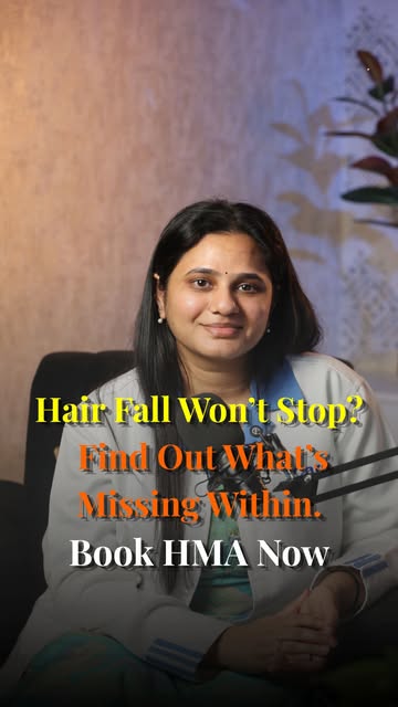 Hair Fall Could Be More Than a Hair Problem! 🔍

Hair fall may be linked to nutritional deficiencies