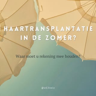 Een haartransplantatie behandeling ondergaan in de zomer? 😎

Veel mensen denken dat dat niet handig