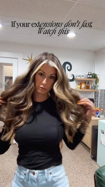 Your extensions are only as good as the way you take care of them at home. 👏🏼

I took myself over 