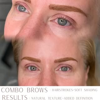 Combo brows are for the girl who wants a little bit of the best of both worlds 💫

You get the natur