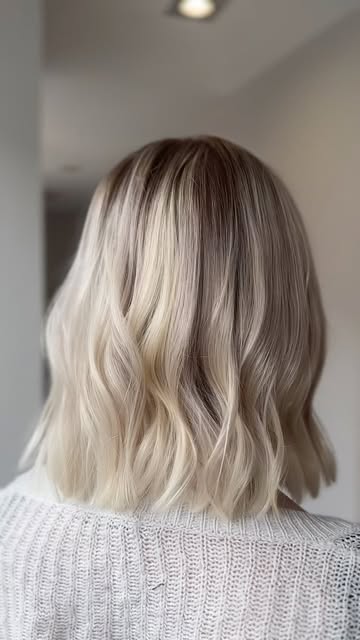 Obviously I forgot to take a before 😂. But my gorgeous client has gone from full head bleach blonde
