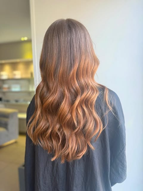 The power of a clear gloss treatment ♥️ by our stylist Ashleigh she created a gorgeous glow up for h