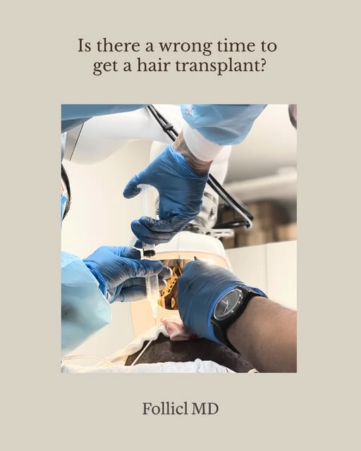 Is there a wrong time to get a hair transplant?
Sometimes. But it's not what most people think.

The