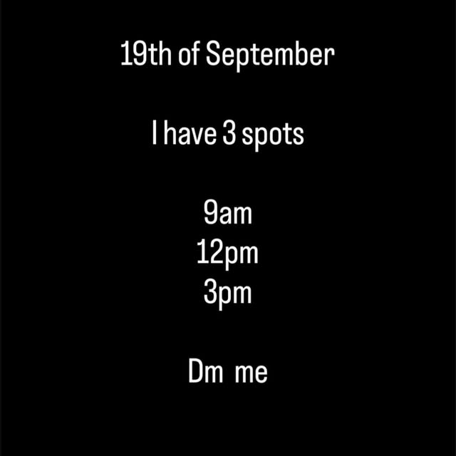 All spots now filled