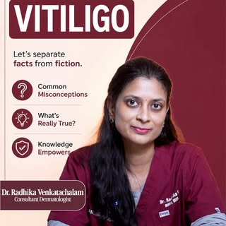 [MYTHS ABOUT VITILIGO ❌]

Vitiligo is often misunderstood because of common myths and misconceptions
