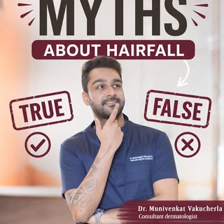 [TRUE OR FALSE? 🧐]

Hair fall comes with plenty of myths — but how many of them are actually true? 