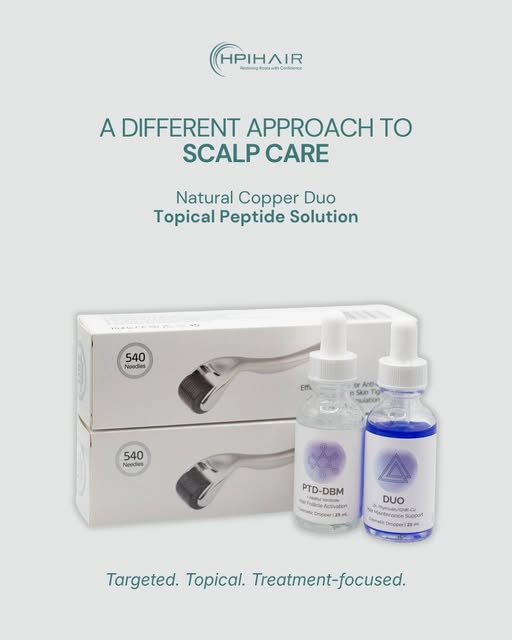 Not every scalp-care product belongs in the same category.

The Natural Copper Duo Topical Peptide S