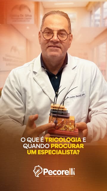 Seu cabelo também merece uma investigação completa. 🧬🧑‍⚕️

A tricologia é a área dedicada à saúde 