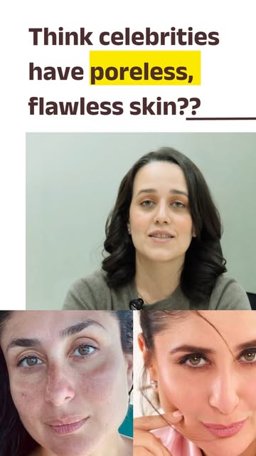 Is celebrity-like poreless skin actually possible?

Remember: pores are a natural and necessary part