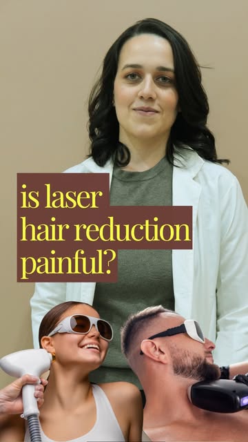 Think laser hair reduction is painful? That’s a myth.

With modern laser technology, most people exp