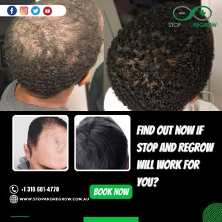 Find out now if Stop and Regrow will work for you?  Stop and Regrow is a holistic program that stops