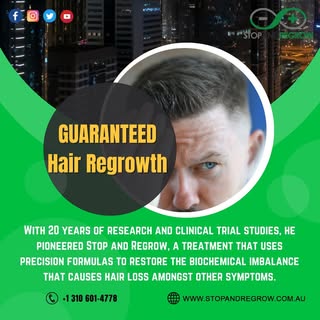 With 20 years of research and clinical trial studies, Dr Nettles pioneered Stop and Regrow, a treatm