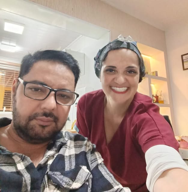 ..
Não existe sentimento mais gratificante do que ver o sorriso no rosto de um paciente ao espelhar 