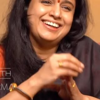Some moments touch your heart in ways words can hardly describe.

Listening to Samyukta Varma speak 